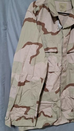 New With Tags DCU Desert Camo Military Field Jacket Large Regular 2000 Issue - Thumbnail 5