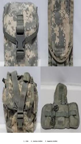 ACU IFAK with insert , canteen cover and magazine holder lot of 3 #33s
