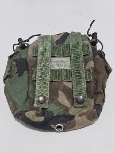 Vintage USGI Style Woodland Camo Weapon Cleaning Kit Pouch - Thumbnail 3