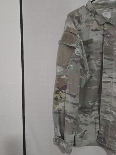 US Army IHWCU OCP Combat Jacket Large Regular Scorpion W2 Hot Weather VGC R31r - Thumbnail 2