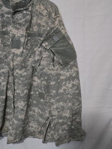 US Army A2CU Aircrew Combat Shirt Coat ACU UCP Flame Resistant Large Long - Thumbnail 3