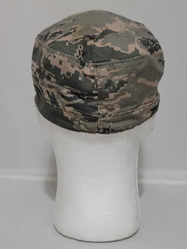 Digital Camouflage ACU Patrol Cap Size: (7 3/8) NSN: 8415-01-598-3715 #D69d - Thumbnail 3