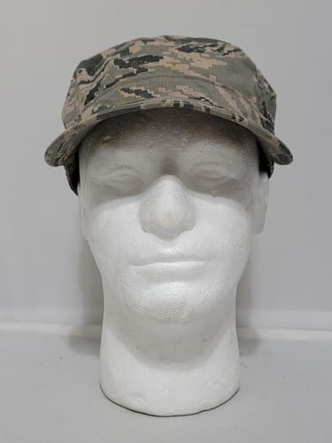 Digital Camouflage ACU Patrol Cap Size: (7 3/8) NSN: 8415-01-598-3715 #D69d