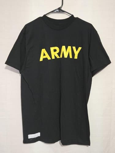 US Army APFU PT Uniform Lot XL Shirt and L Shorts Size mixed Short Sleeve - Thumbnail 2