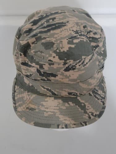 Digital Camouflage ACU Patrol Cap Size: (7 3/8) NSN: 8415-01-598-3715 #D69d - Thumbnail 5