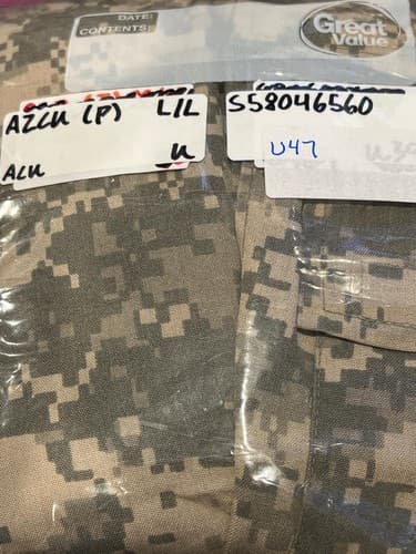 US Army A2CU Aircrew Combat Trousers Pants ACU UCP Flame Resistant Large Long - Thumbnail 5