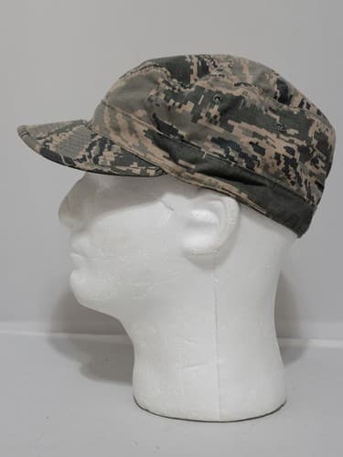 Digital Camouflage ACU Patrol Cap Size: (7 3/8) NSN: 8415-01-598-3715 #D69d - Thumbnail 4