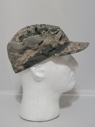 Digital Camouflage ACU Patrol Cap Size: (7 3/8) NSN: 8415-01-598-3715 #D69d - Thumbnail 2