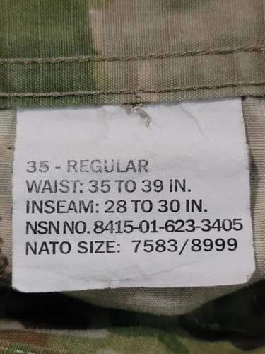 OCP Multicam Pants 35-Regular 8415016233405 #74z - Thumbnail 3
