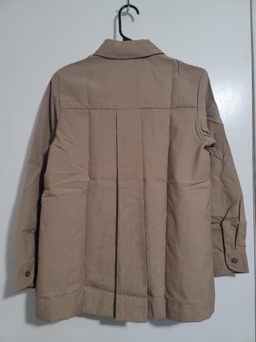 DSCP Marine Men's Poly/Wool Khaki LS Shirt 8410015146622 Size: (Small) #77z - Thumbnail 2