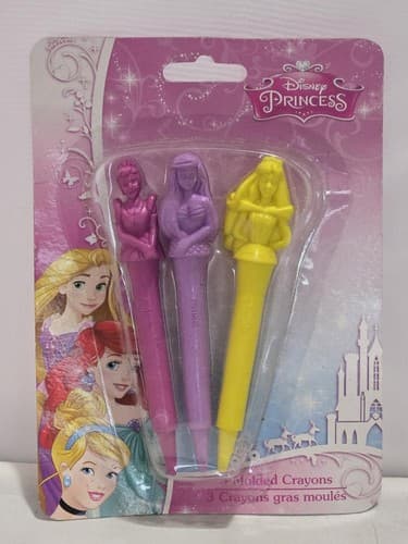Lot of 4 - Disney Junior Mickey Mouse, Minnie Mouse, Princess, Toy Crayons A,B,C - Thumbnail 4