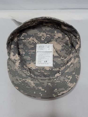 US Army Patrol Cap ACU Digital Camouflage Size: (7 1/4) #23v - Thumbnail 6
