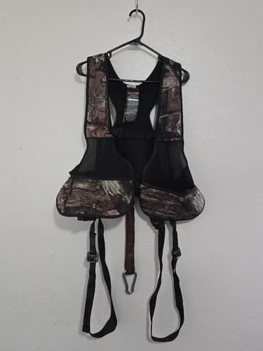 Gorilla Gear Tree Stand Safety Harness Camo Hunting Climbing Harness #L39l