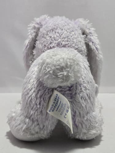 Build A Bear Sugar Plum Bunny Rabbit Purple Sparkle Plush Toy #H38h - Thumbnail 3