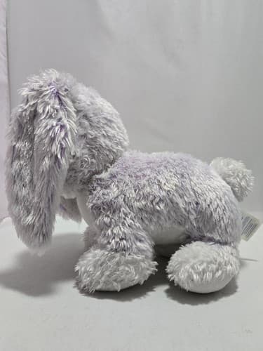 Build A Bear Sugar Plum Bunny Rabbit Purple Sparkle Plush Toy #H38h - Thumbnail 4