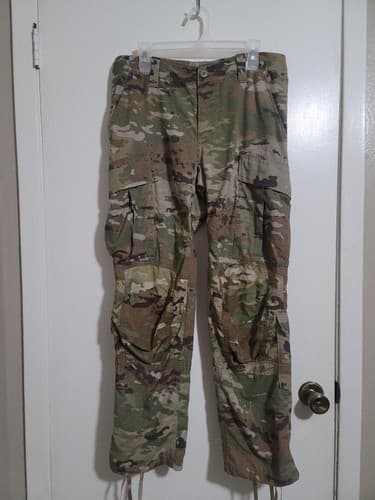 USGI IHWCU Multicam Hot Weather Combat Pants Medium Short OCP Army Used - Thumbnail 2