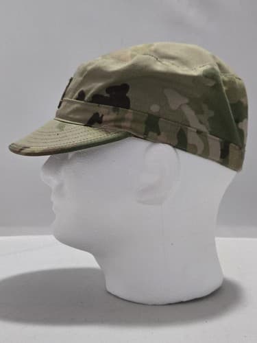 U.S. Army OCP Scorpion Patrol Cap Size 6 7/8 Propper Rank Sewn On#M2m - Thumbnail 4