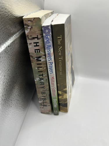 Military Bible Lot KJV New Testament God Answers Prayers Military Edition