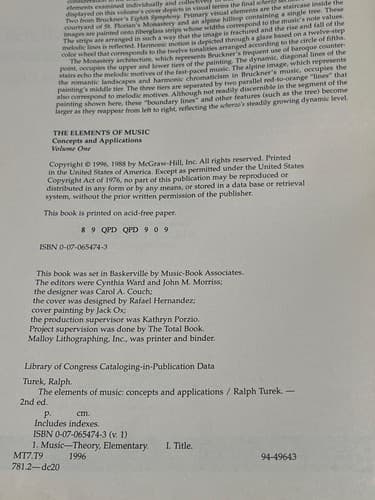The Elements of Music: Concepts and Applications, Vol. I - Thumbnail 2