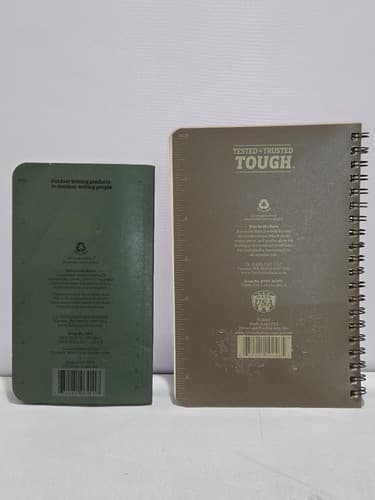 Lot of 2 Rite in the Rain Memo Book & ACFT Training Log – All-Weather Notepads - Thumbnail 2