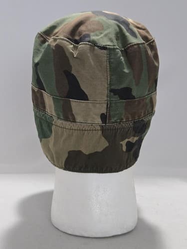 USGI BDU Woodland Patrol Cap Cold Weather – Size 7 1/4 NSN 8415-01-084-1686#L35l - Thumbnail 3