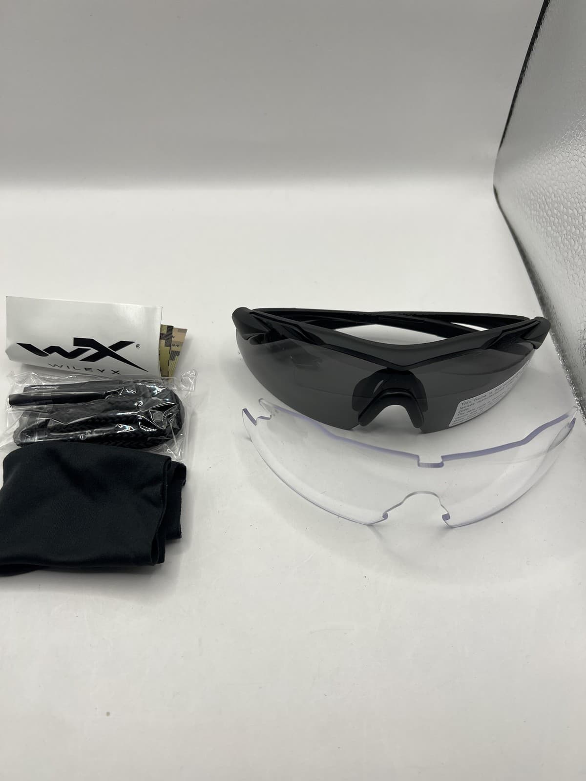 Wiley X Z87-2 Glasses/Goggles w/ interchangeable lens + accessories - Thumbnail 2