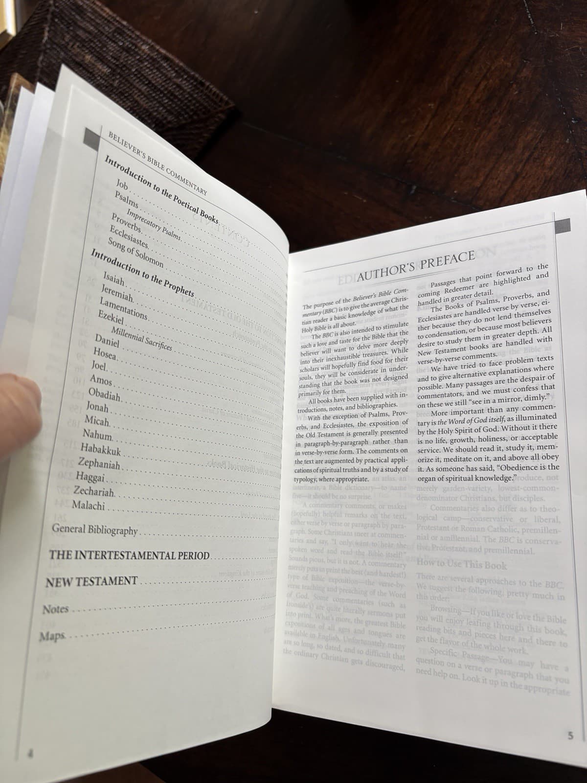 Believer’s Bible Commentary 2nd Edition William MacDonald Hardcover Study - Thumbnail 5