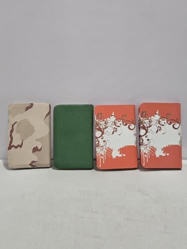 Lot of 4 Pocket Size Bibles – New Testament Psalms Proverbs Mixed Styles #L43l - Thumbnail 2