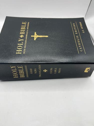 Bible Lot 3 CSB Holy Bible Living Bible Paraphrased Good News Large Print - Thumbnail 14