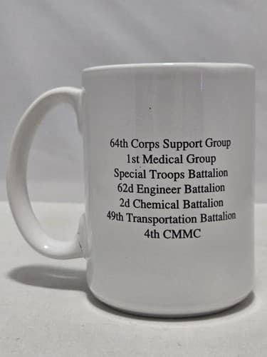 Phantom Support Coffee Mug Black Ceramic Tech Aviation Military Fighter Jet R99r - Thumbnail 2
