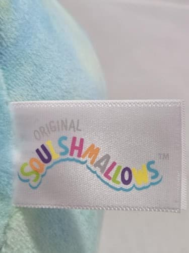 Squishmallows Fletcher The Pterodactyl 7 Inch Plush Soft Toy Teal Green VGC R72r - Thumbnail 7