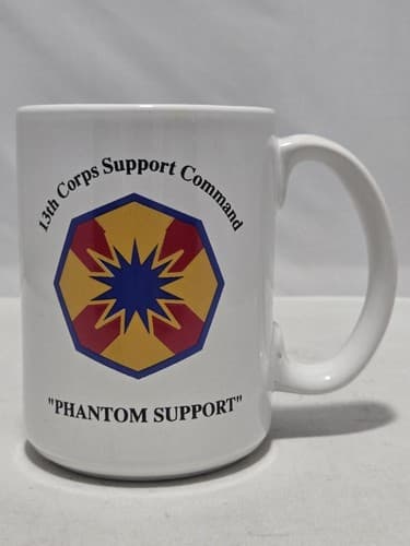 Phantom Support Coffee Mug Black Ceramic Tech Aviation Military Fighter Jet R99r