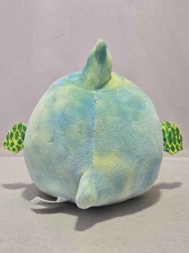Squishmallows Fletcher The Pterodactyl 7 Inch Plush Soft Toy Teal Green VGC R72r - Thumbnail 3