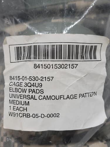 Medium Elbow Pad MILITARY Universal ACU Pattern #40u - Thumbnail 3