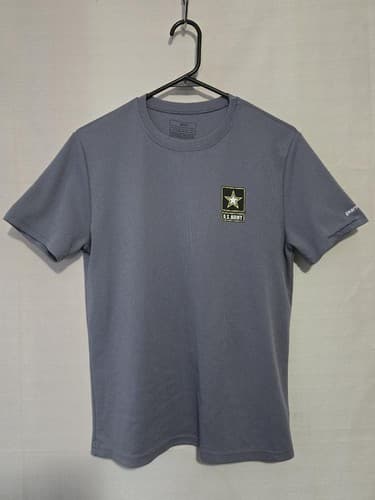 US Army Logo Men's T-Shirt Size Small Short Sleeve Fitness Graphic Tee VGC