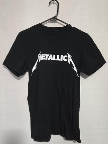 Metallica Band T-Shirt Men's Size Small Black Short Sleeve Graphic Tee VGC #Q62q