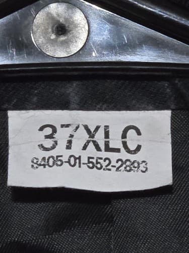 ASU Coat Service Jacket Dress Black Size: (37/XLC) NSN:8405-01-552-2893 #H51h - Thumbnail 7