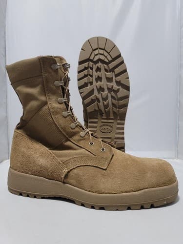 McRae Combat Boots Size: (14W) NSN: 8430-01-632-5547 #B80b