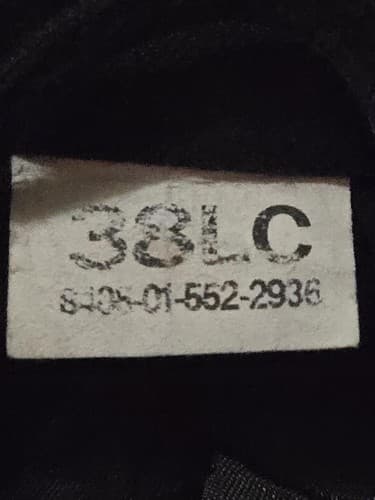 ASU Coat Service Jacket Dress Black Size: (38/LC) NSN:8405-01-552-2936 #H52h - Thumbnail 7
