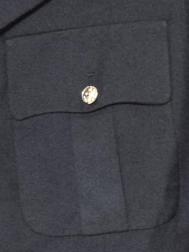 ASU Coat Service Jacket Dress Black Size: (38/LC) NSN:8405-01-552-2936 #H52h - Thumbnail 5