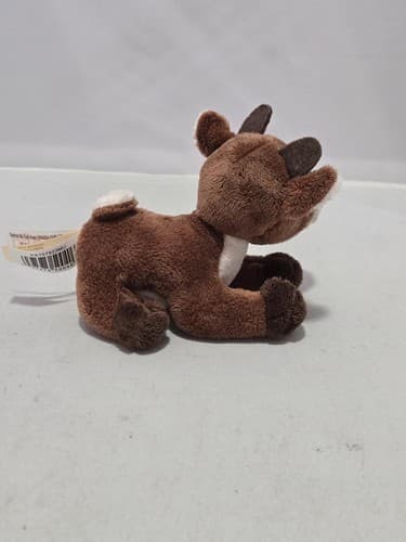 Rudolph The Red-Nosed Reindeer Plush Stuffed Animal Holiday Toy VGC #R80r - Thumbnail 2