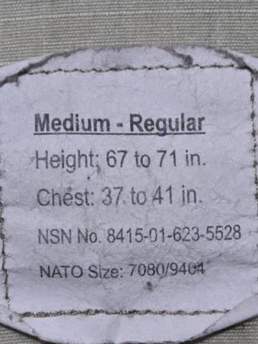 OCP Multicam Jacket Medium/Regular NSN: 8415-01-623-5528 #H58h - Thumbnail 7