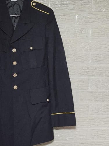 ASU Coat Service Jacket Dress Black Size: (38/LC) NSN:8405-01-552-2936 #H52h - Thumbnail 3