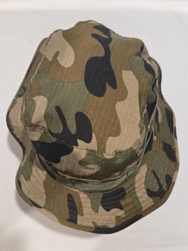 C.O.R.P. Inc Jungle Boonie Hat Type II Large Camo Military Ripstop Cap#K43k - Thumbnail 5