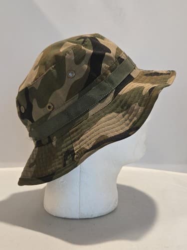 C.O.R.P. Inc Jungle Boonie Hat Type II Large Camo Military Ripstop Cap#K43k - Thumbnail 2