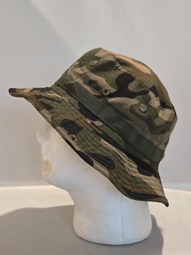 C.O.R.P. Inc Jungle Boonie Hat Type II Large Camo Military Ripstop Cap#K43k - Thumbnail 4
