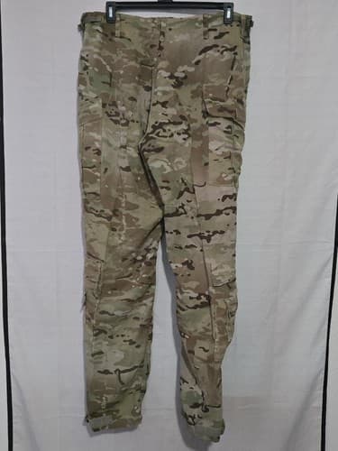 US Army A2CU OCP Flight Suit Pants Aircrew Combat Trousers FR Large Long - Thumbnail 2