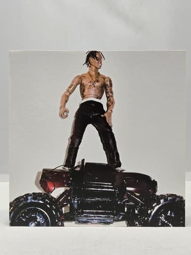 Travis Scott "Rodeo" Album Cover 8x8 Foam Poster – Cactus Jack Art Print – USED
