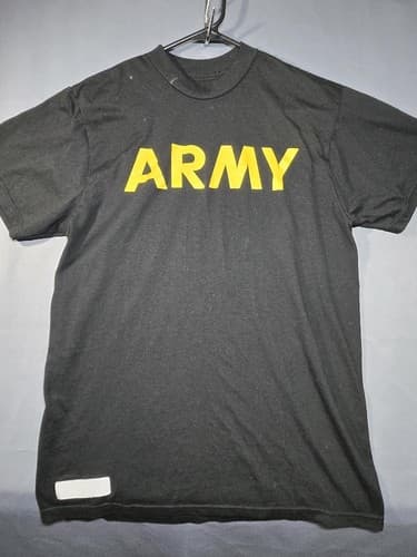 US Army APFU PT Uniform Lot Medium LS Shirt SS Shirt & Shorts Set #DC62 - Thumbnail 9