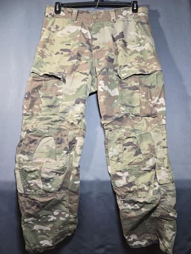 USGI Army OCP combat pants FR knee pad slots Multicam Medium Regular #DC58